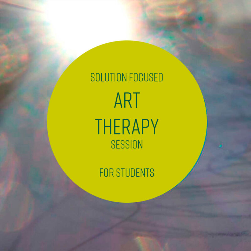 Solution focused art therapy session